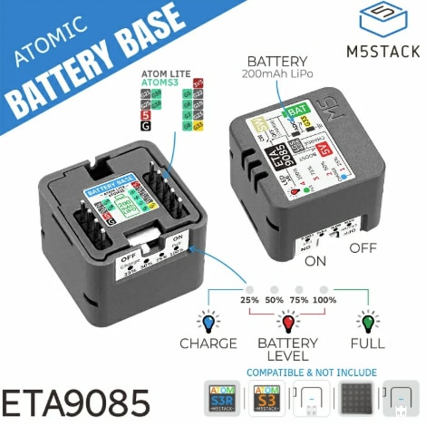 M5Stack A151 Atomic Battery Base